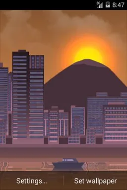 My City Live Wallpaper screenshot 1