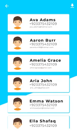 Import Export Contacts screenshot 7