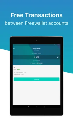Freewallet— Blockchain Wallet for Bitcoin & Crypto screenshot 13
