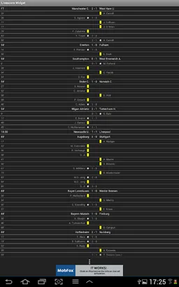 Football Livescore Widget screenshot 16