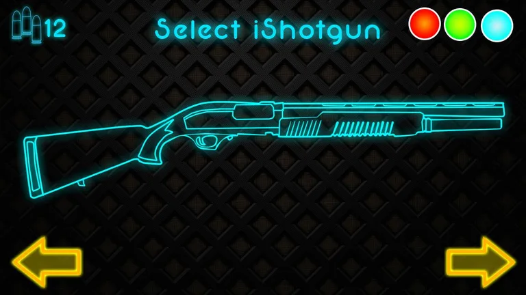 Simulator Neon Weapon Shotgun screenshot 2