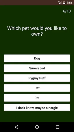 Who are you in Harry Potter? screenshot 14