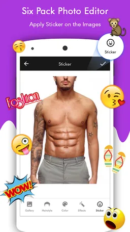 Six Pack Photo Editor screenshot 6