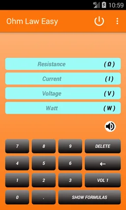 Ohm's law easy screenshot 1