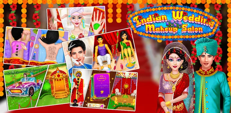 Indian Wedding Makeover Game cover image