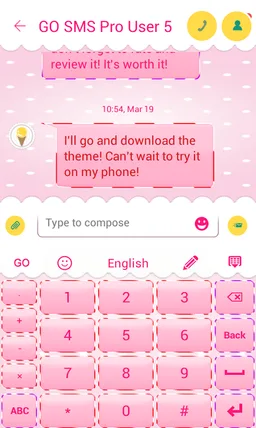 Candy Keyboard screenshot 5