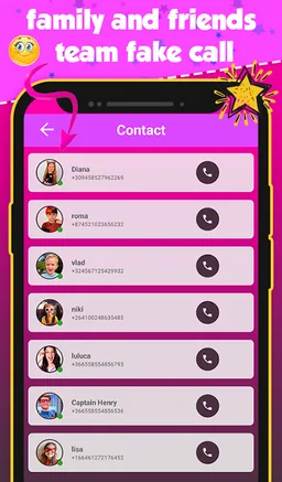 Prank Diana Video Call screenshot 2