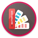 Battery Bar : Energy Bars on Status bar icon