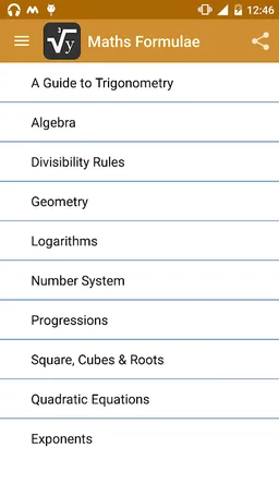 Maths Formula Reference Free screenshot 4