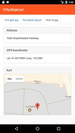Viltpåkjørsel screenshot 3