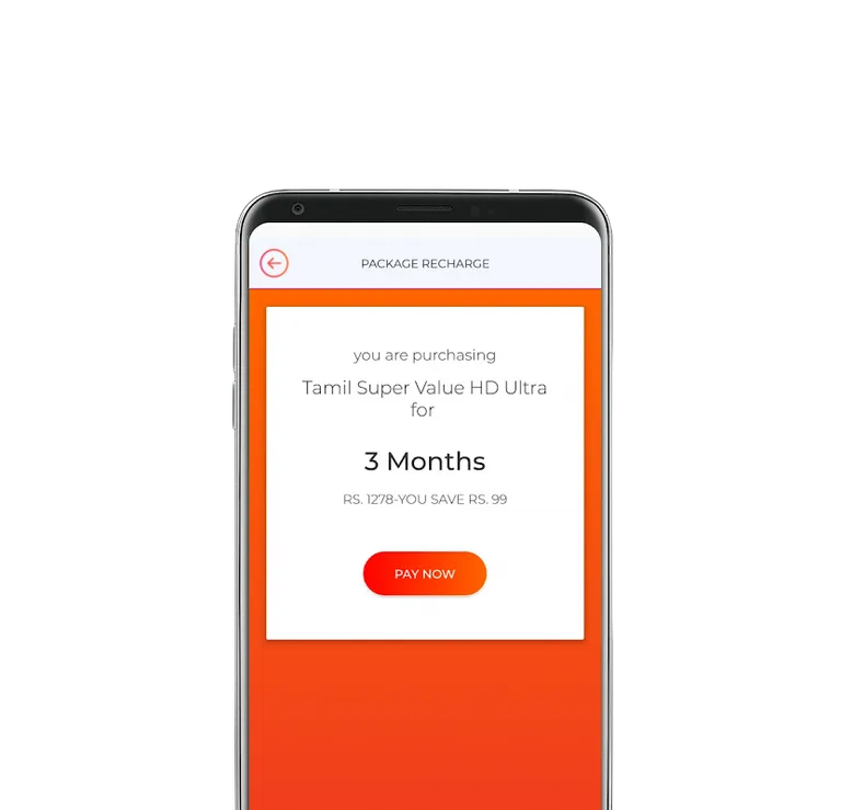 My Sun Direct App screenshot 3