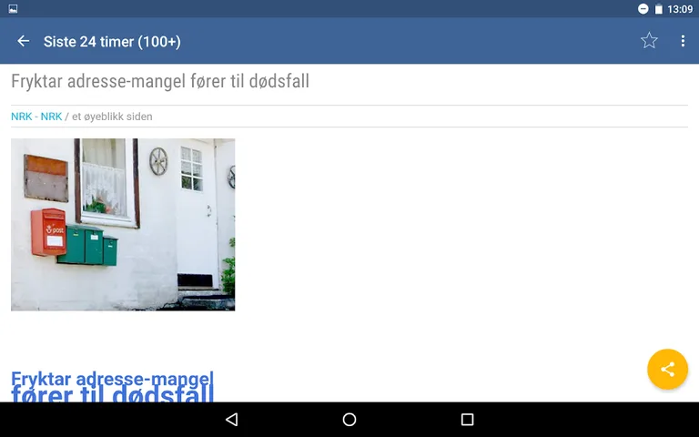 Norske nyheter screenshot 9