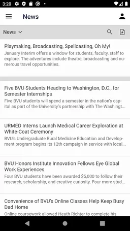 Buena Vista University screenshot 1