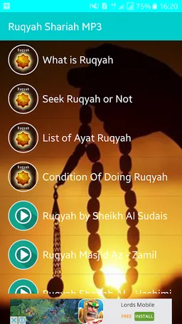 Ruqyah Shariah MP3 Offline screenshot 1