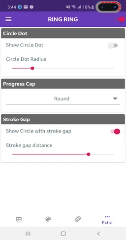 RingRing battery indicator for Dual Hole Punch screenshot 5