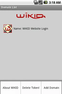 WiKID Enterprise Android Token screenshot 1