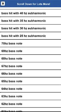 Ultra Low Bass Sequencer and Beat Box screenshot 5