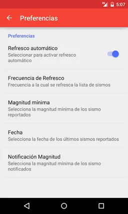 Sismo Chile screenshot 5