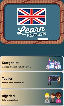 İngilizce Gramer Ders ve Test screenshot 1