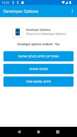 Developer Options screenshot 1