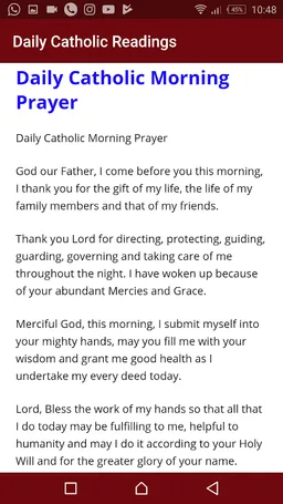 Daily Catholic Readings, Reflections and Prayers screenshot 5