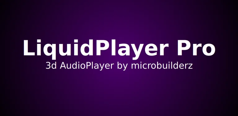 LiquidPlayer - music,radio,3D cover image