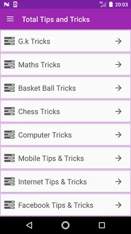 Total Tips and Tricks screenshot 3