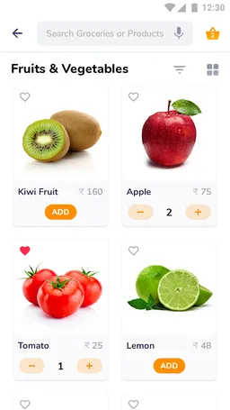 Grocery Store Template screenshot 2