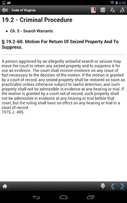 Code of Virginia, VA Laws screenshot 5