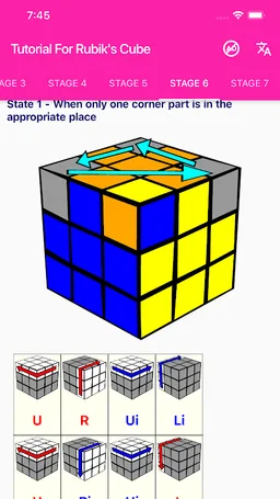 Tutorial For Rubik's Cube screenshot 5