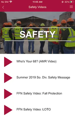 AMR Employee App screenshot 1