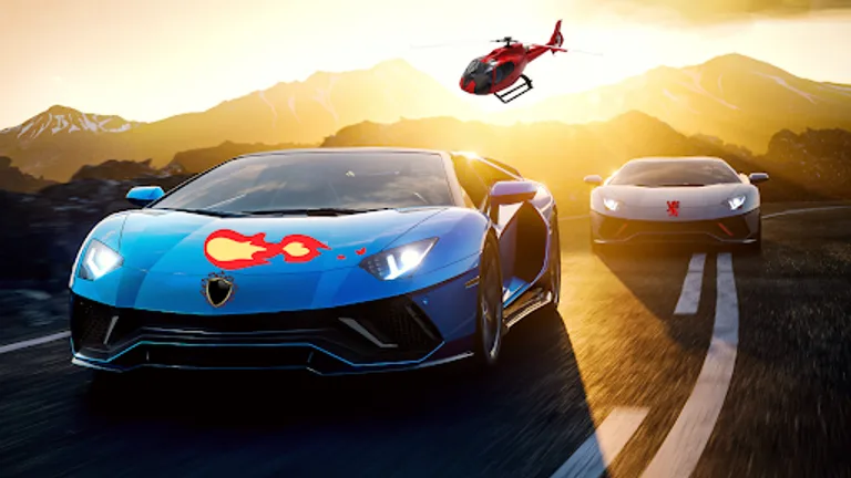 Super 3D Car Race-Drift Battle screenshot 3