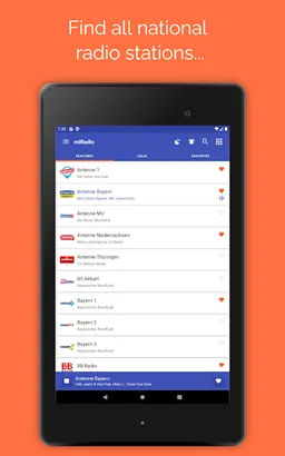 miRadio - Germany FM Radio screenshot 1