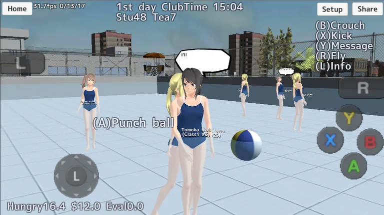 School Girls Simulator screenshot 1
