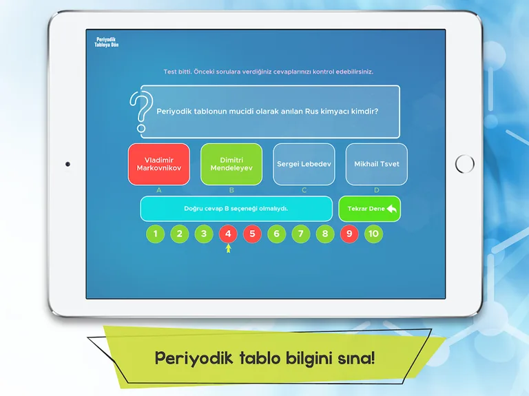 Periyodik Tablo - Bilim Genç screenshot 7