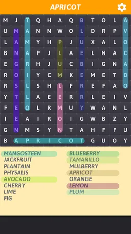 Fruits Word Search screenshot 4