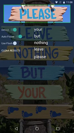 VOX Spanish Language Thesaurus screenshot 1