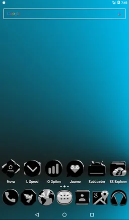 Black Icon Pack v8.3 (Free) screenshot 17