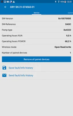 SIHI® BT-Remote screenshot 2