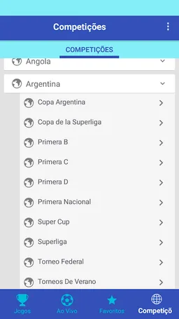 Resultados de Futebol screenshot 5
