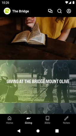 Bridge Church NC screenshot 2