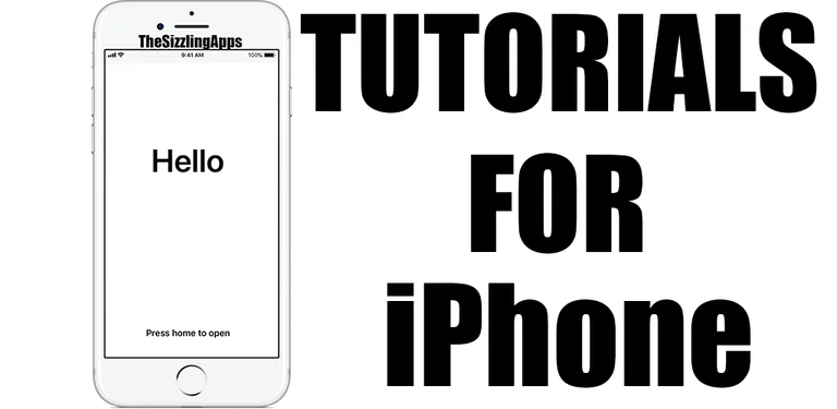Tutorials For iPhone cover image