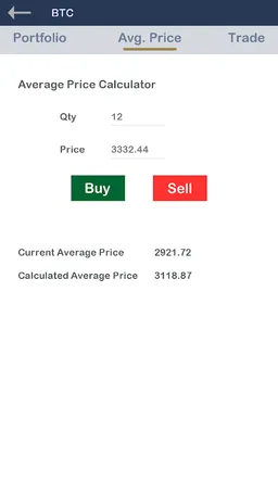 Bitcoin Portfolio & Altcoin Portfolio screenshot 3