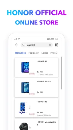 Honor Store screenshot 2