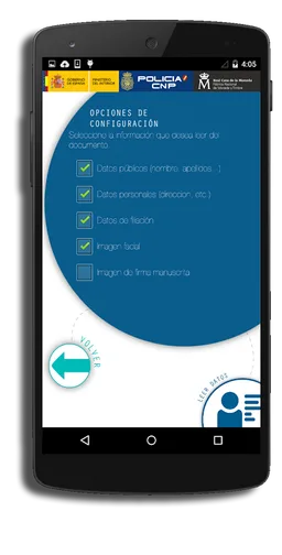 Ejemplo DNIe Lectura Datos screenshot 2