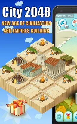 City 2048 Civilization Puzzle screenshot 14