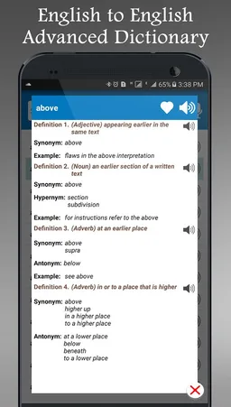 Offline Advanced English Dictionary and Translator screenshot 10