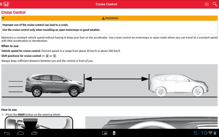 Honda iManual screenshot 9