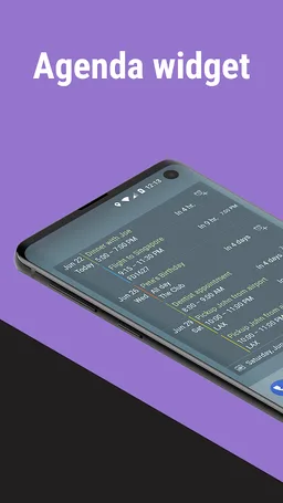 Calendar Widget: Month/Agenda screenshot 2