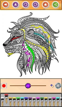 Adult Coloring Book screenshot 1